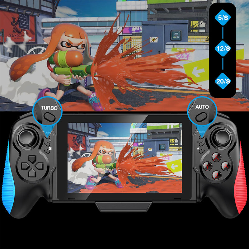 Control Nintendo Switch/OLED Giroscópico de 6 Ejes Azul/Rojo Q134
