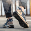 Zapatos/Zapatilla de Seguridad Transpirables de Malla Canvas Gris Amarillo