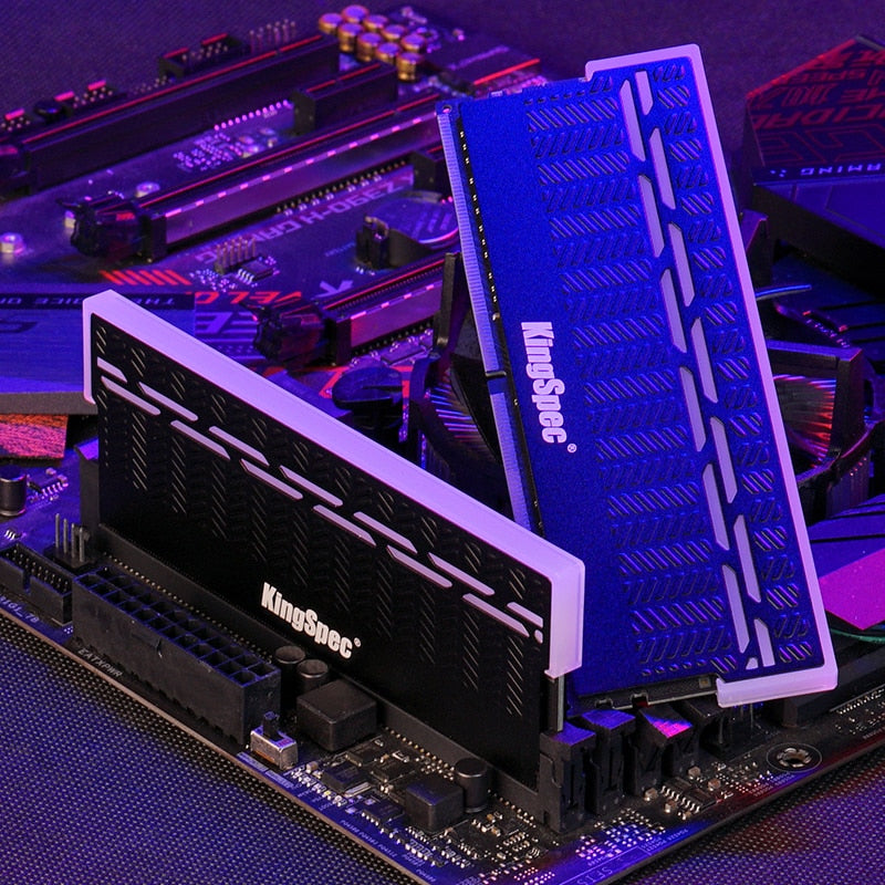 Memoria RAM DDR4 KingSpec RGB 3200mhz 16GB