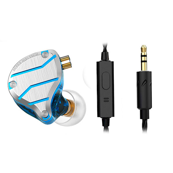 Audifonos QKZ ZXN Pro Con Micrófono Azul