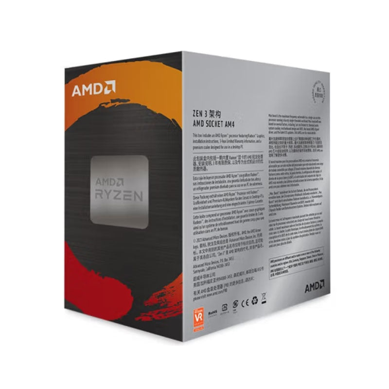 Procesador AMD Ryzen 5 5600G 3,9 GHz 6 núcleos y 12 hilos 65W Socket AM4 con Refrigeración