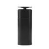 Dispensador de jabón diseño minimalista subembotellado 400ml Negro - ABKIAS