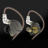 Audifonos KZ ZSN Pro In Ear Earphones 1BA+1DD Tecnología híbrida Sin Micrófono Azul - ABKIAS